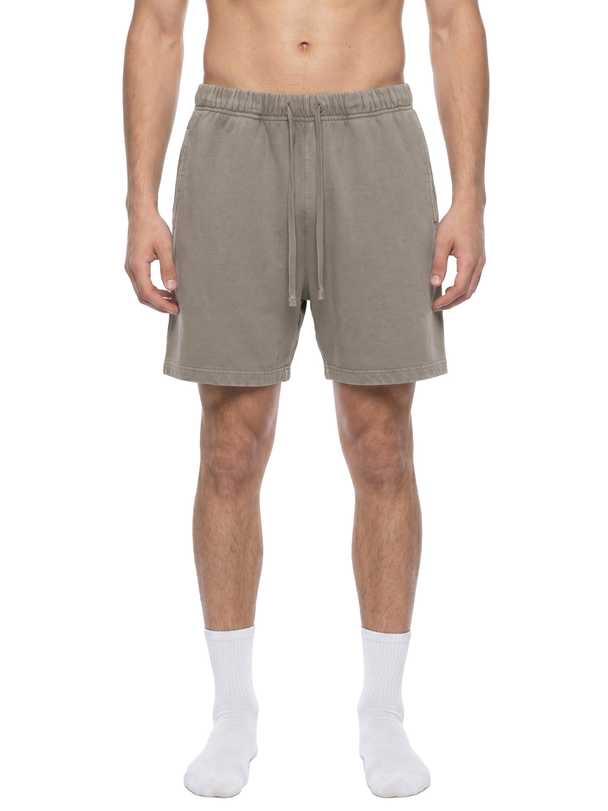 Unisex Vintage Wash Cotton Shorts