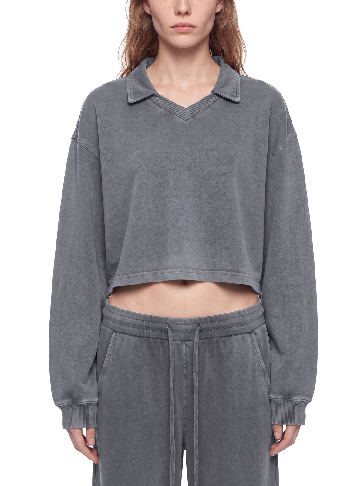 Women’s Vintage Wash Crop Sweatshirt