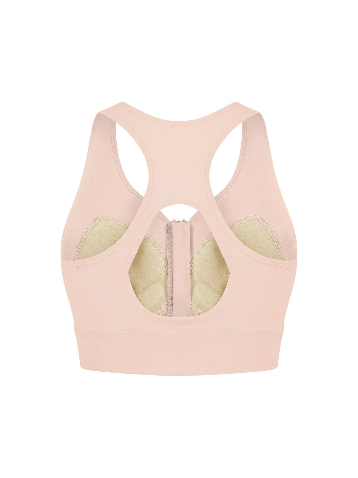 Women’s Cropped Zip Yoga Sports Bra