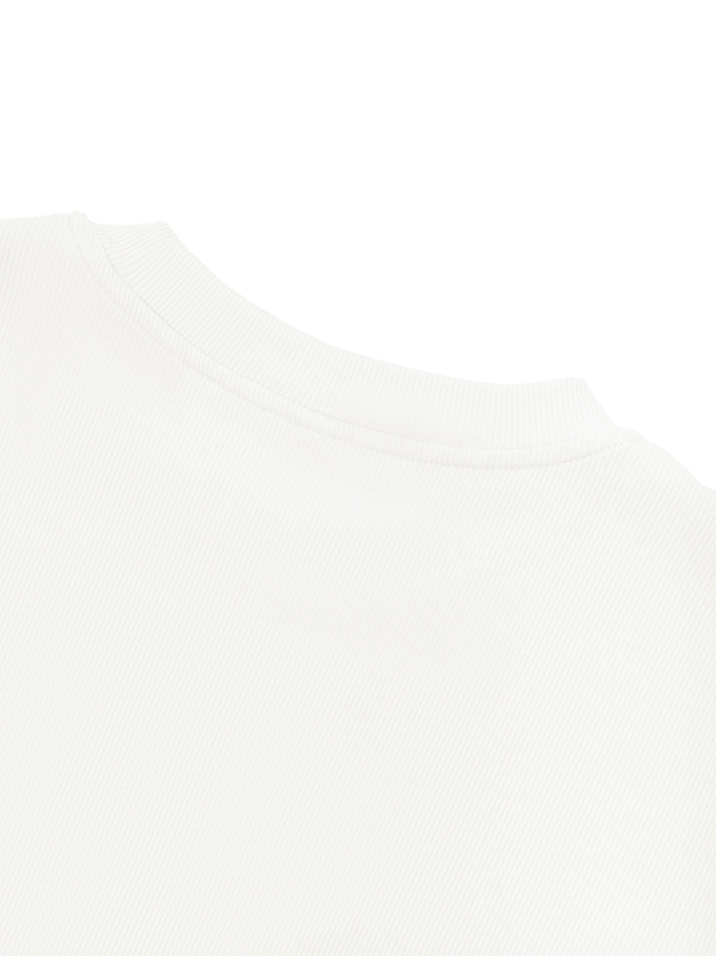Women's Slim Ribbed Crop T-Shirt