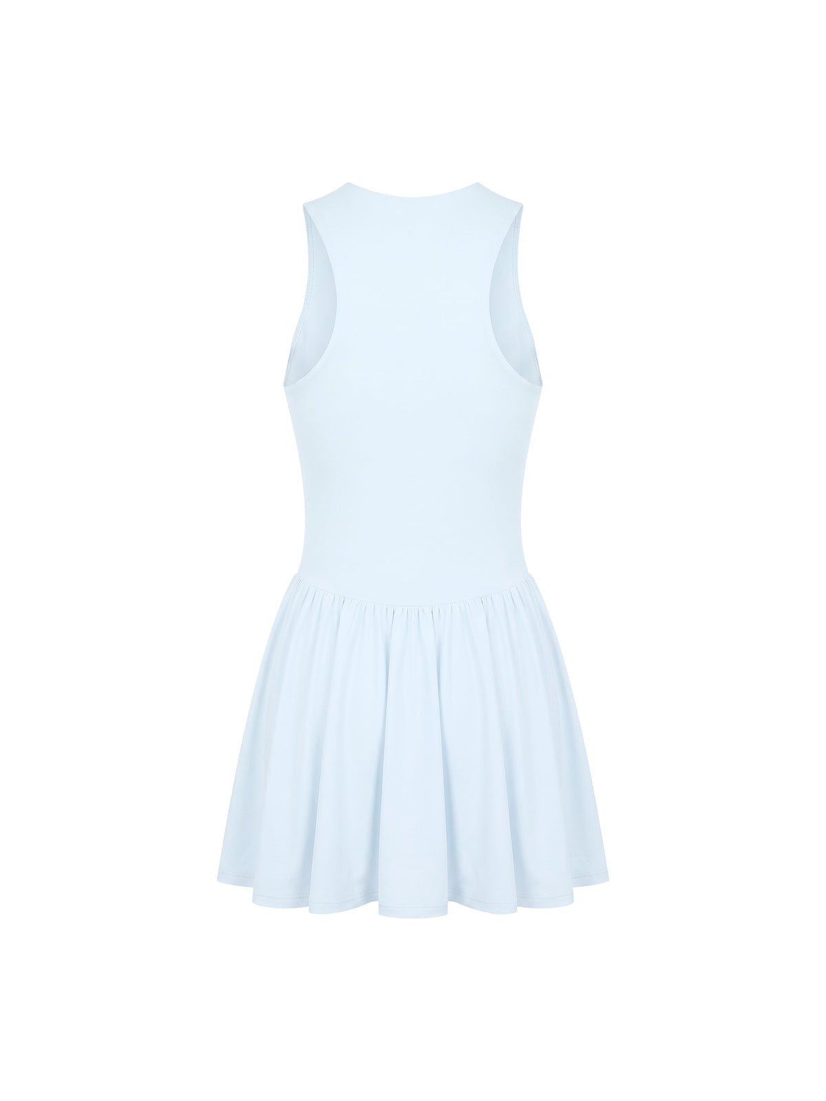 Women’s Ruched Sleeveless Full-Zip Dress