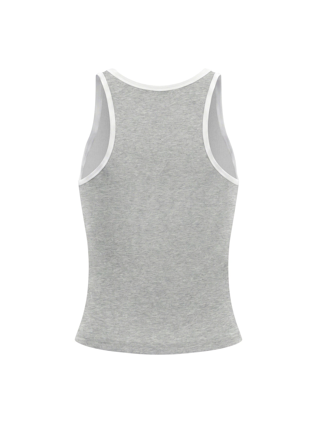Women's Color Block Cropped Tank Top