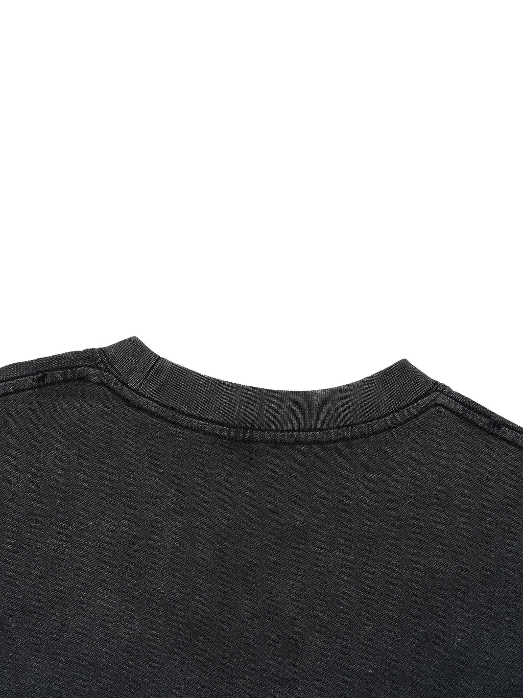 Unisex Vintage-Wash Boxy Distressed-Hem T-Shirt gallery view