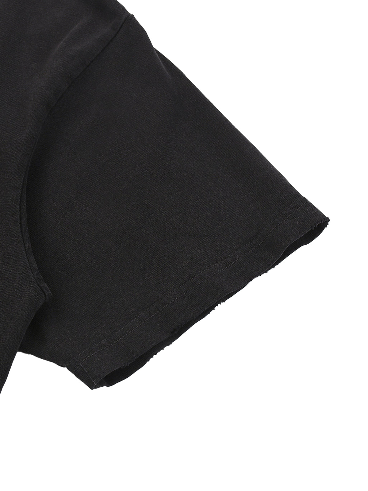 Unisex Snow-Washed Raw-Hem T-Shirt gallery view