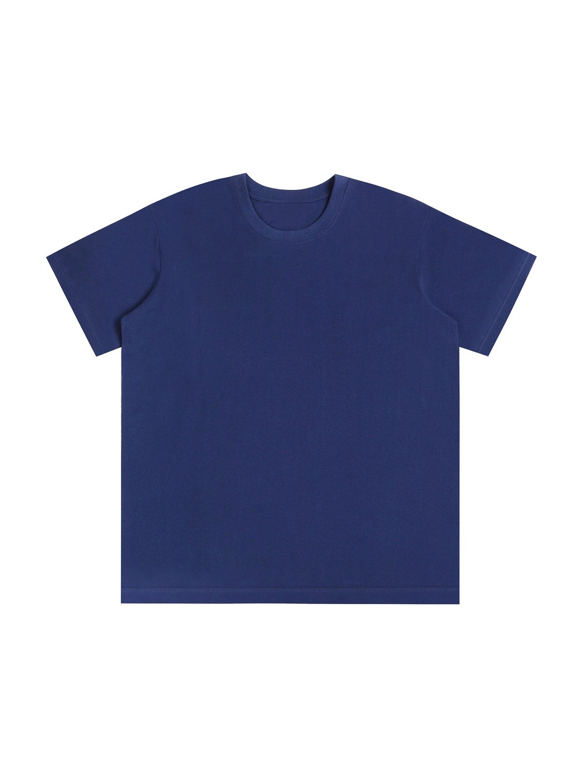 Navy Blue Unisex Seamless T-Shirt front view