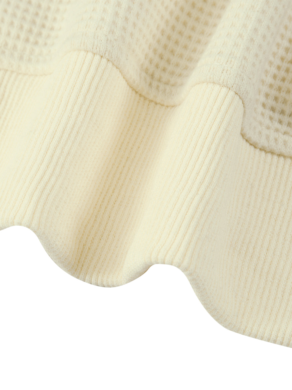 Women's Waffle Full Zip Hoodie