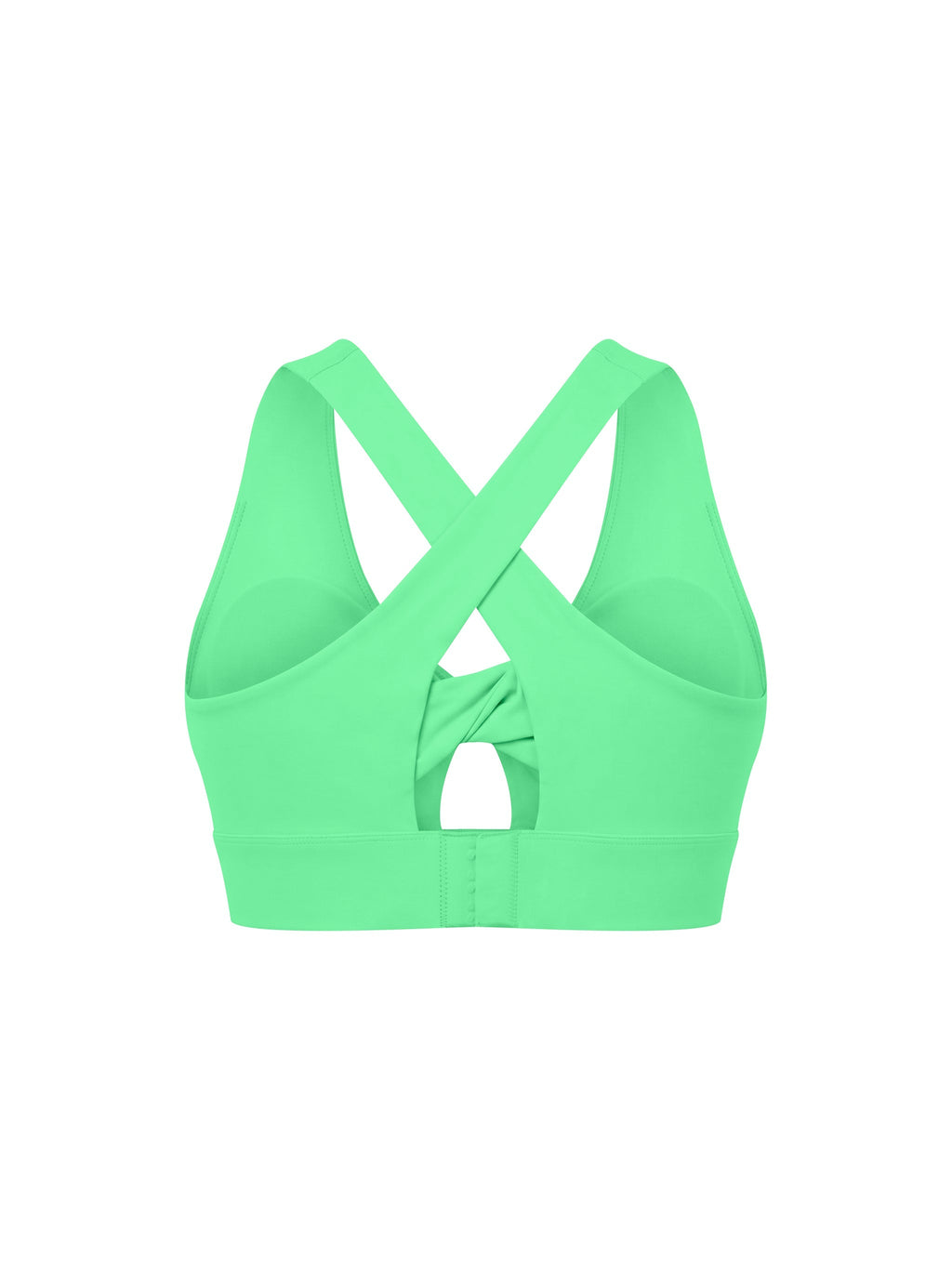 Women's Twist Front V-Neck Sports Bra