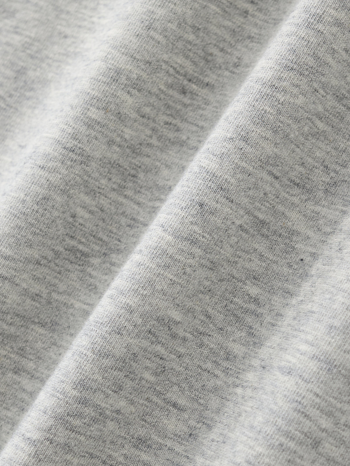 Off Script Unisex Essential Contrast Polo Shirt - Flower Grey fabric texture detail