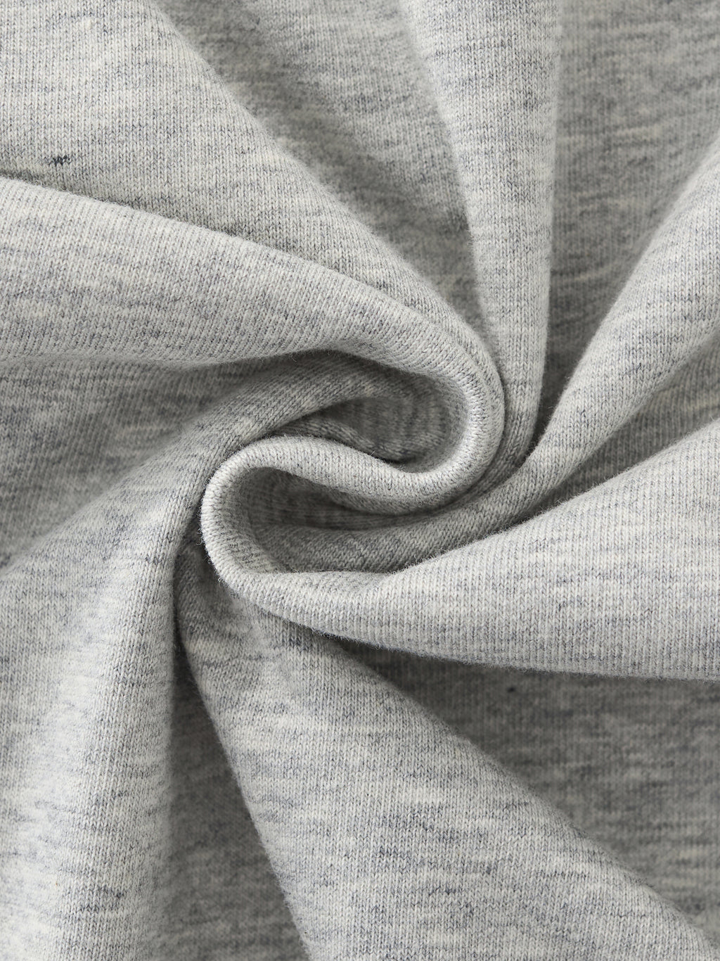 Off Script Unisex Essential Contrast Polo Shirt - Flower Grey fabric drape detail