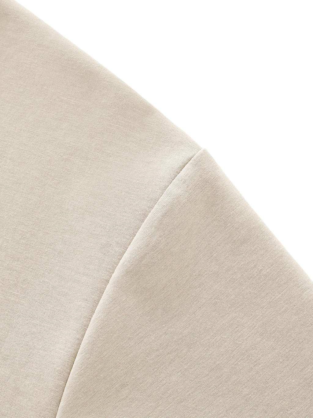 Khaki Essential Cooling Performance T-Shirt fabric detail