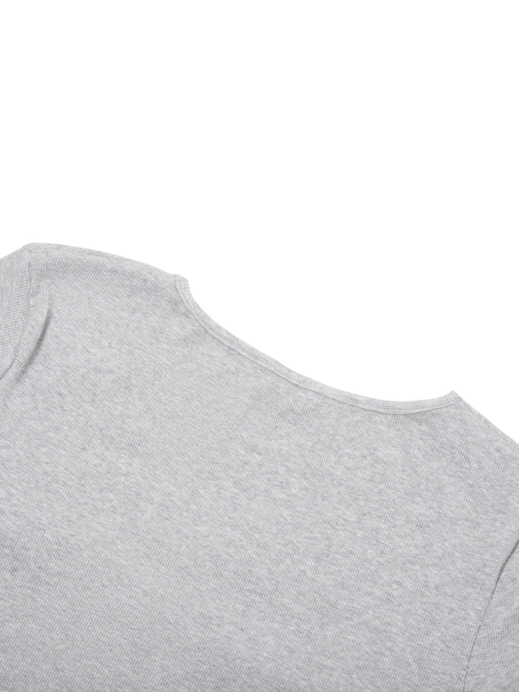 Women's Ruched Long Sleeve Crop T-Shirt