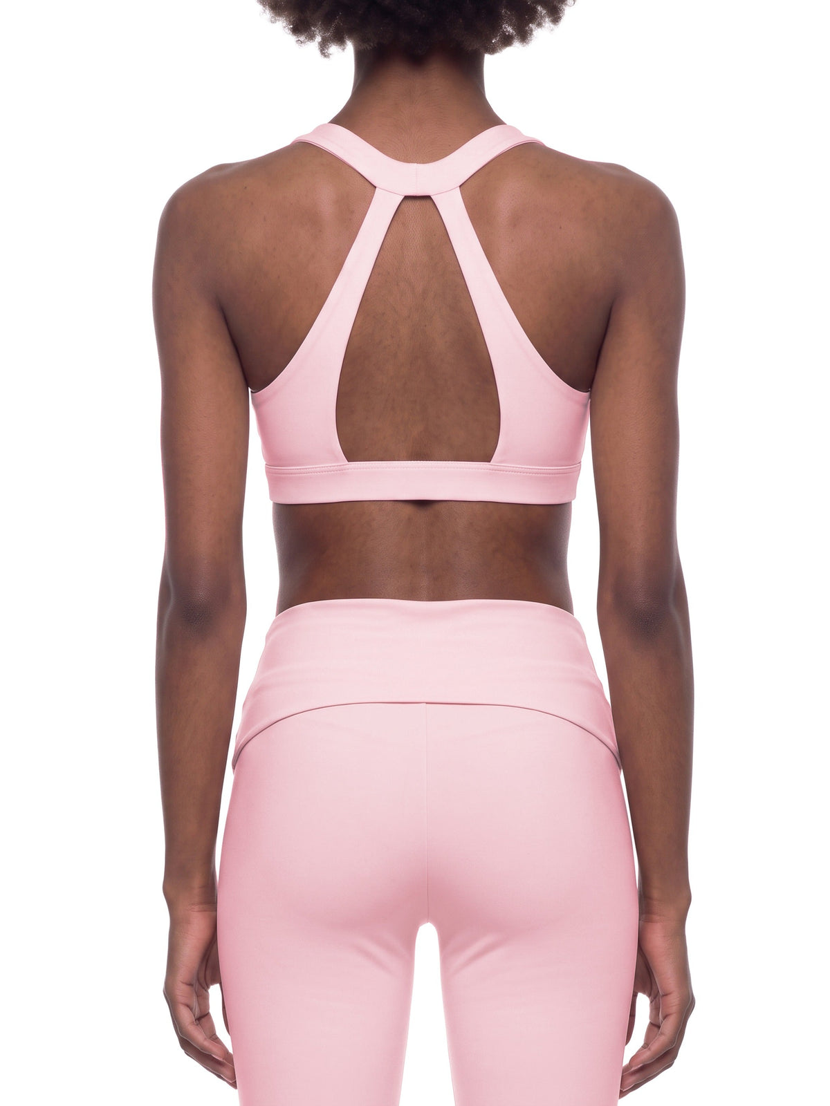 Women's Halter Cropped Sports Bra