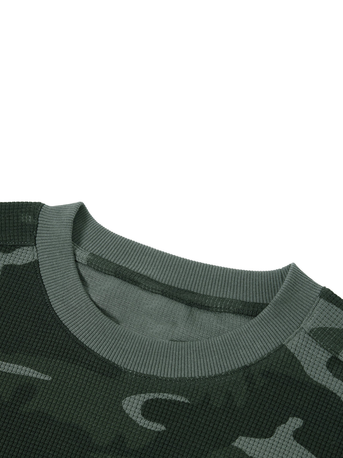 Unisex Waffle Boxy Long Sleeve T-Shirt