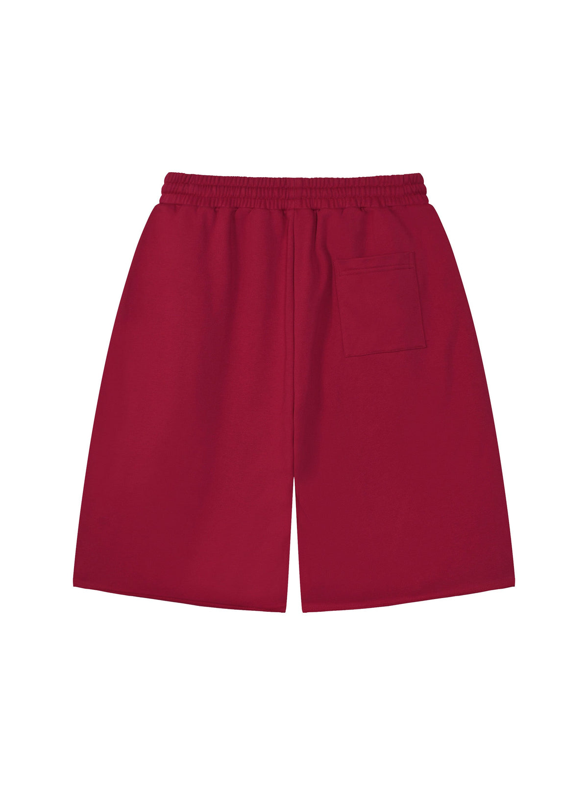 Unisex Loose Raw Edge Shorts