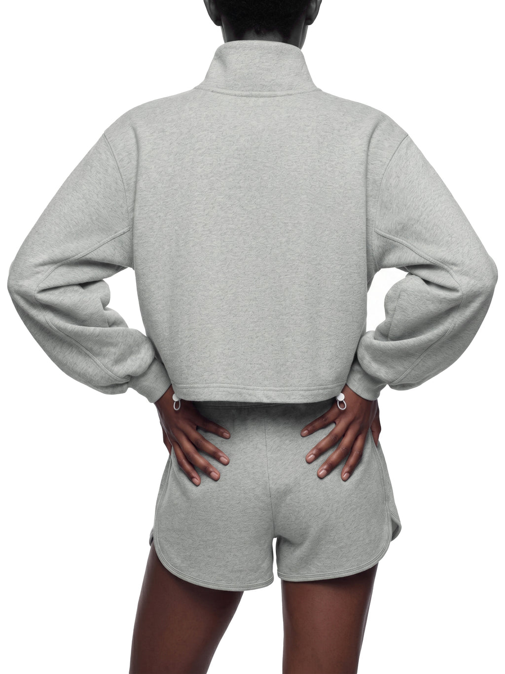 Women’s Mock-Neck Quarter-Zip Sweatshirt