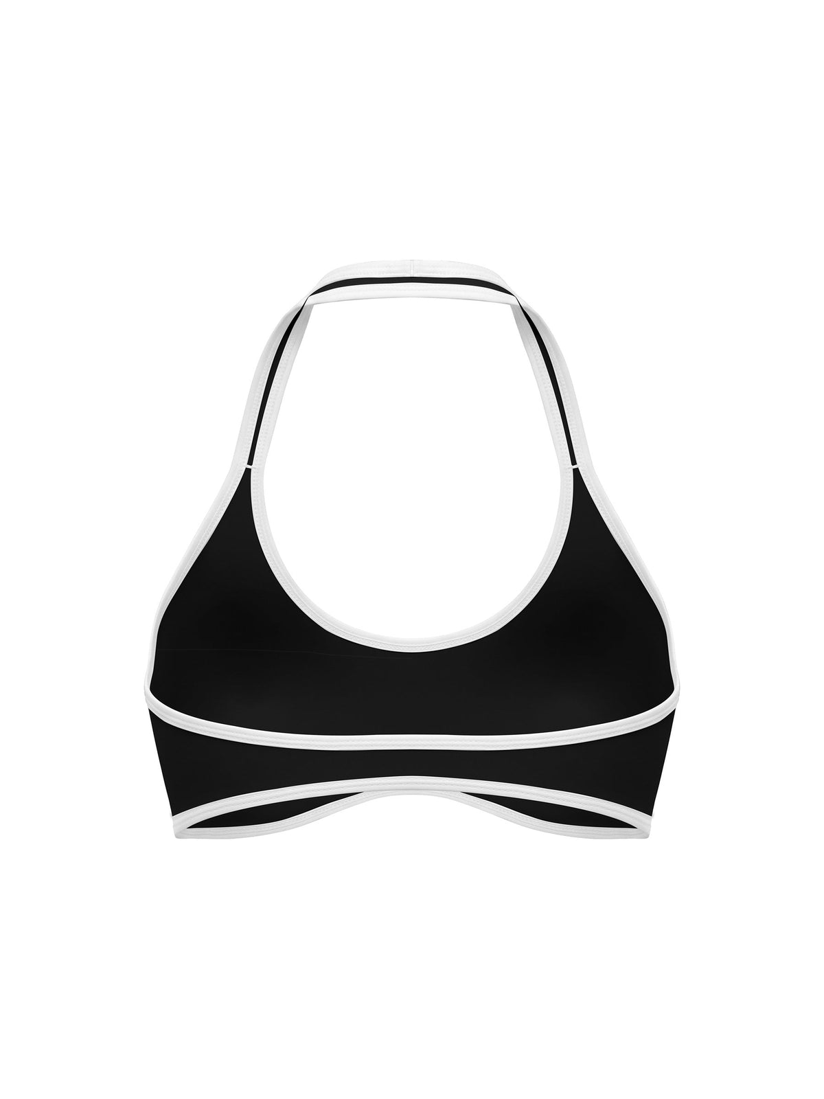 Women's Halter Color Block Yoga Sports Bra