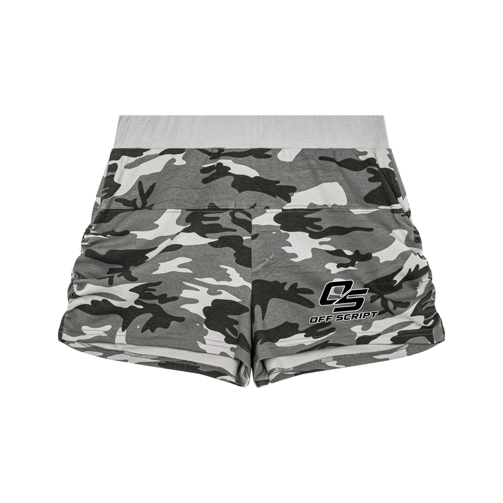 Off Script Women’s Slim Camo Shorts