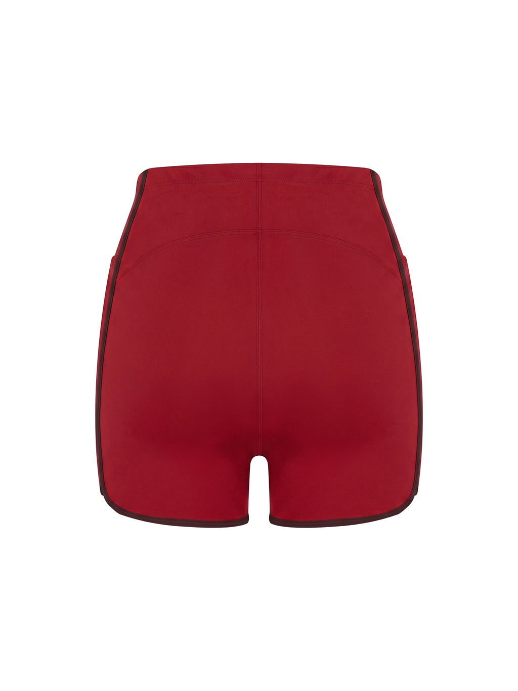 Women's High Rise Color Block Yoga Shorts