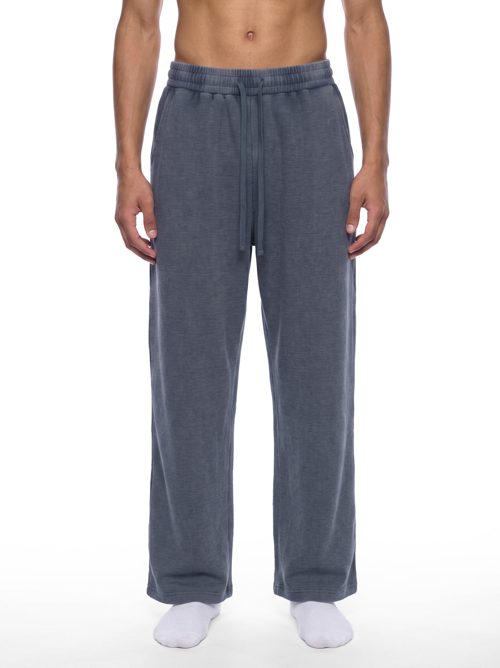Unisex Mineral Wash Waffle Sweatpants