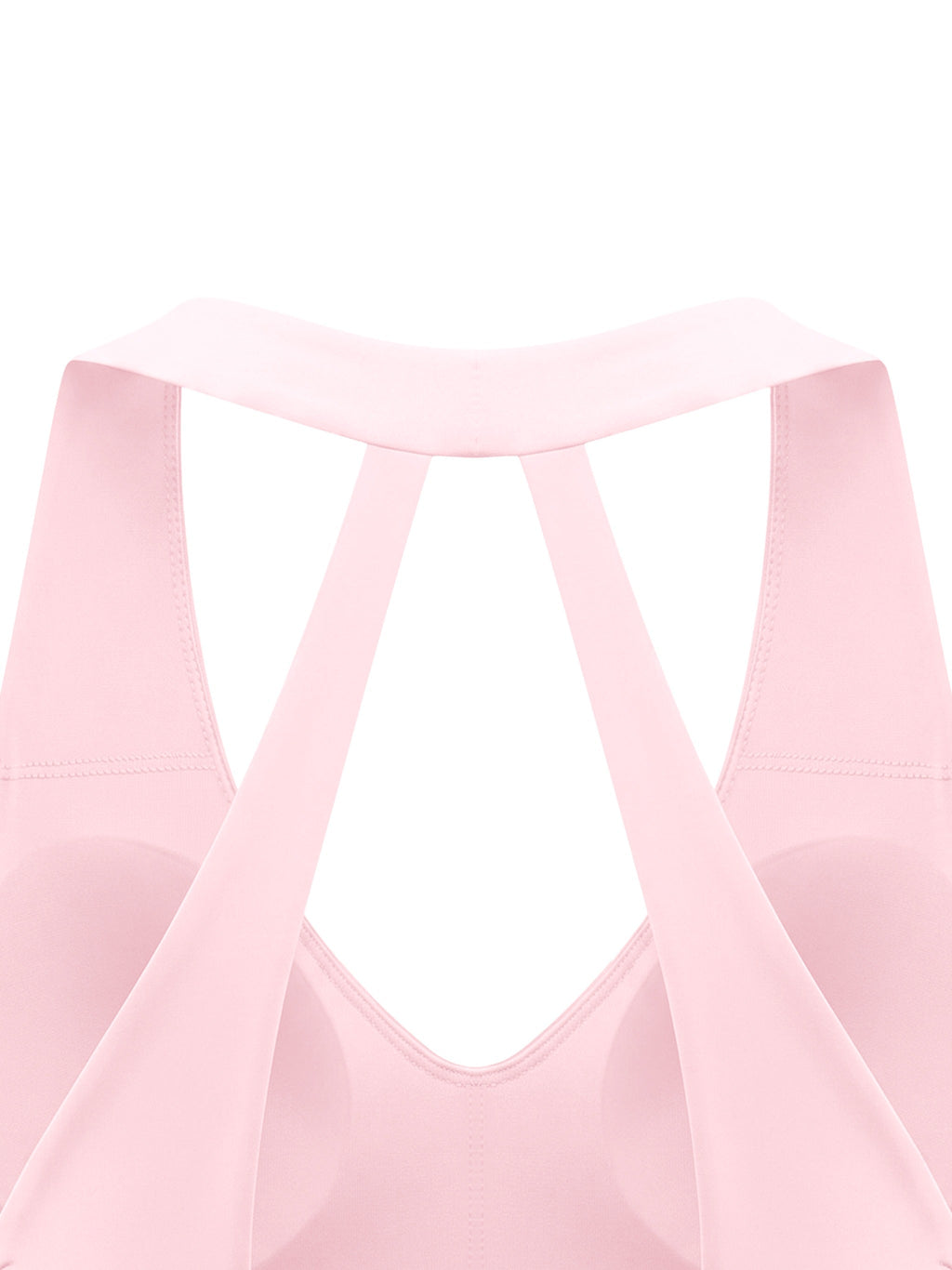 Women's Halter Cropped Sports Bra