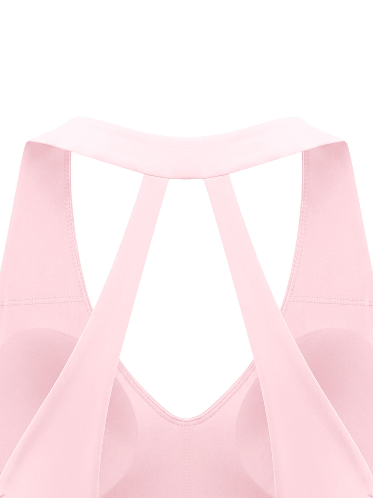 Women's Halter Cropped Sports Bra