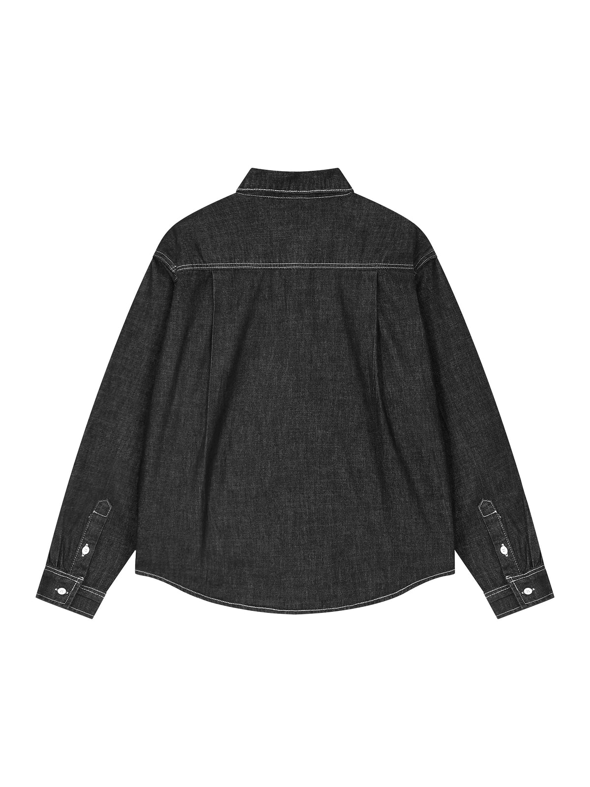 Unisex Vintage Wash Denim Shirt