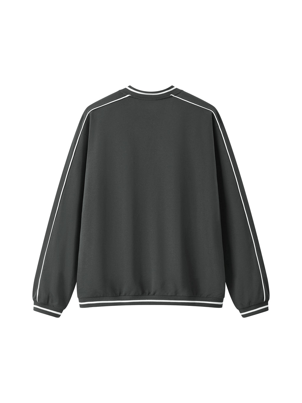 Unisex Color Block V-Neck Sweatshirt