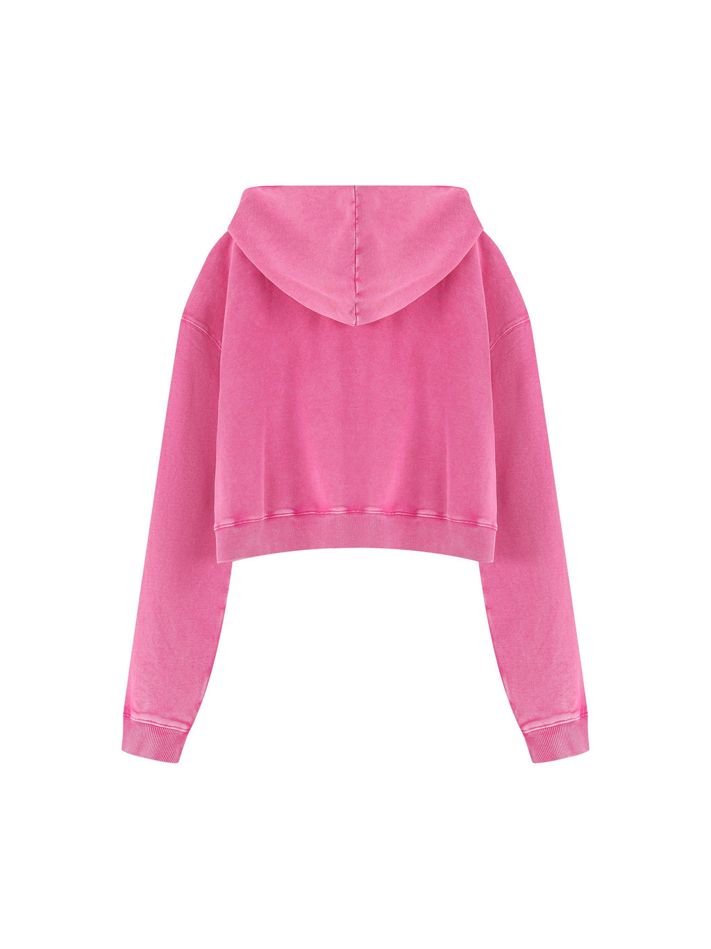 Women’s Mineral Washed Crop Hoodie