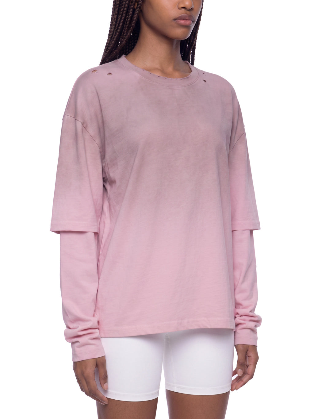 Unisex Vintage Wash Layered T-Shirt