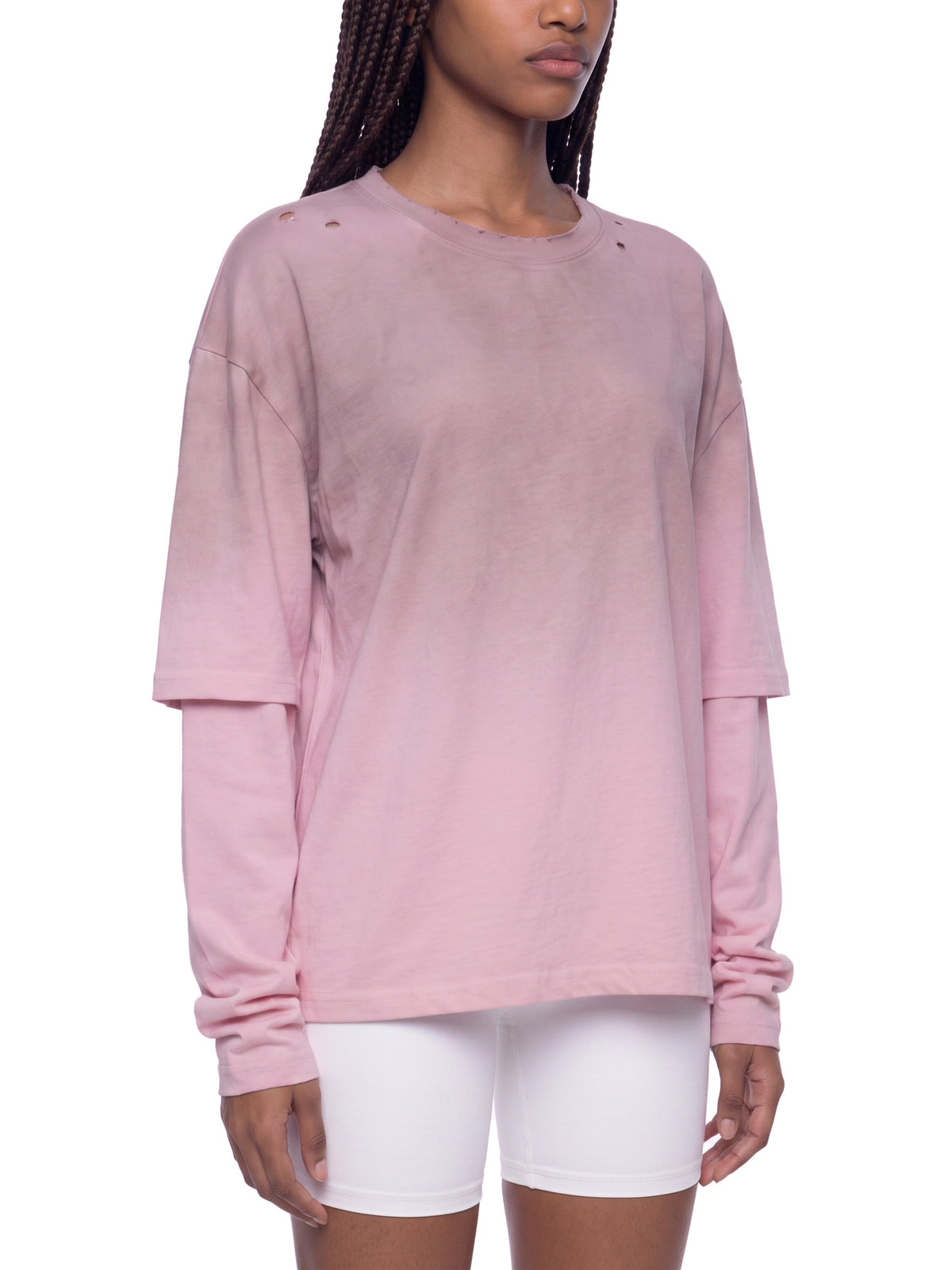 Unisex Vintage Wash Layered T-Shirt