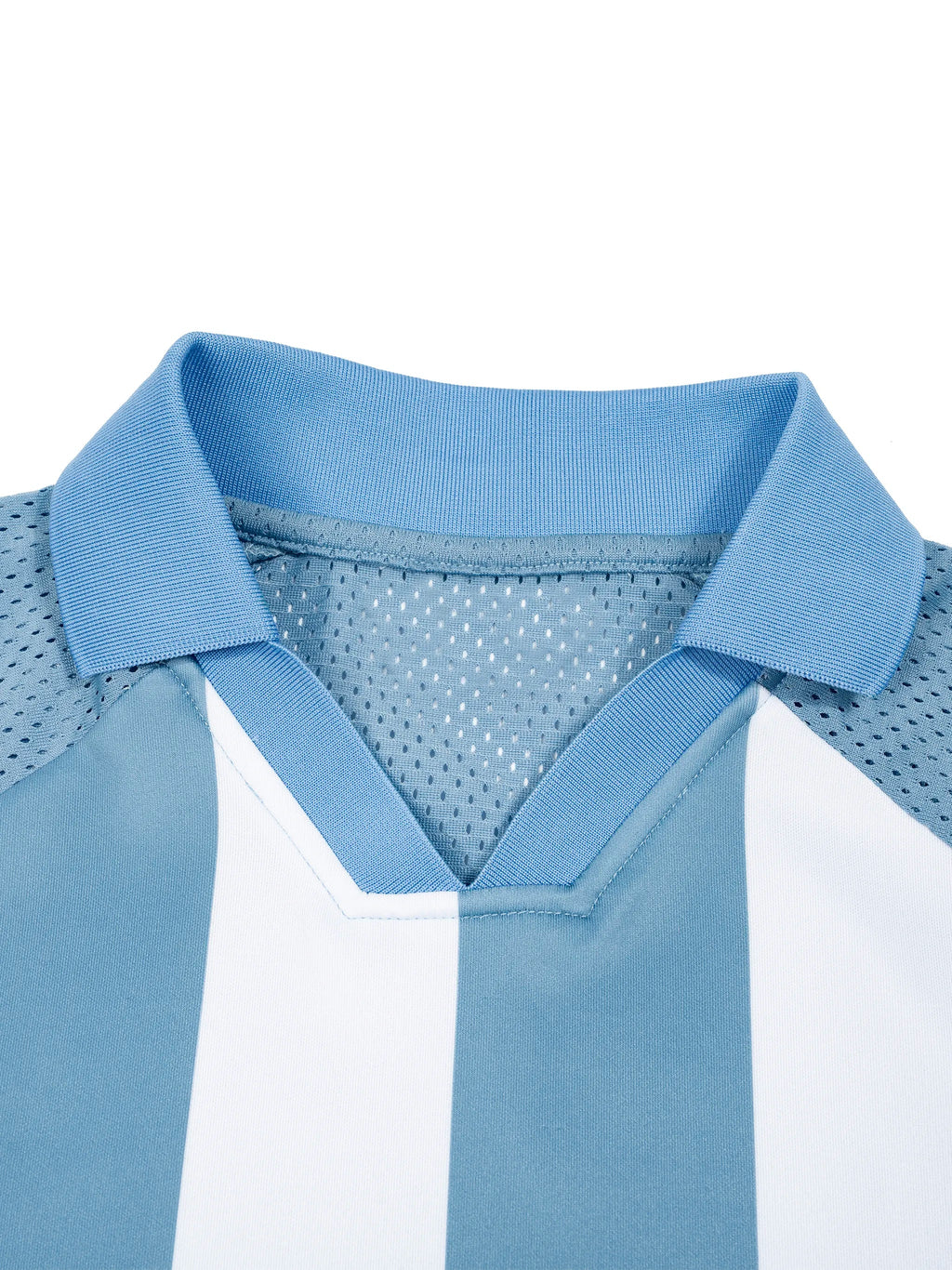 Unisex Striped Mesh Boxy Soccer Jersey