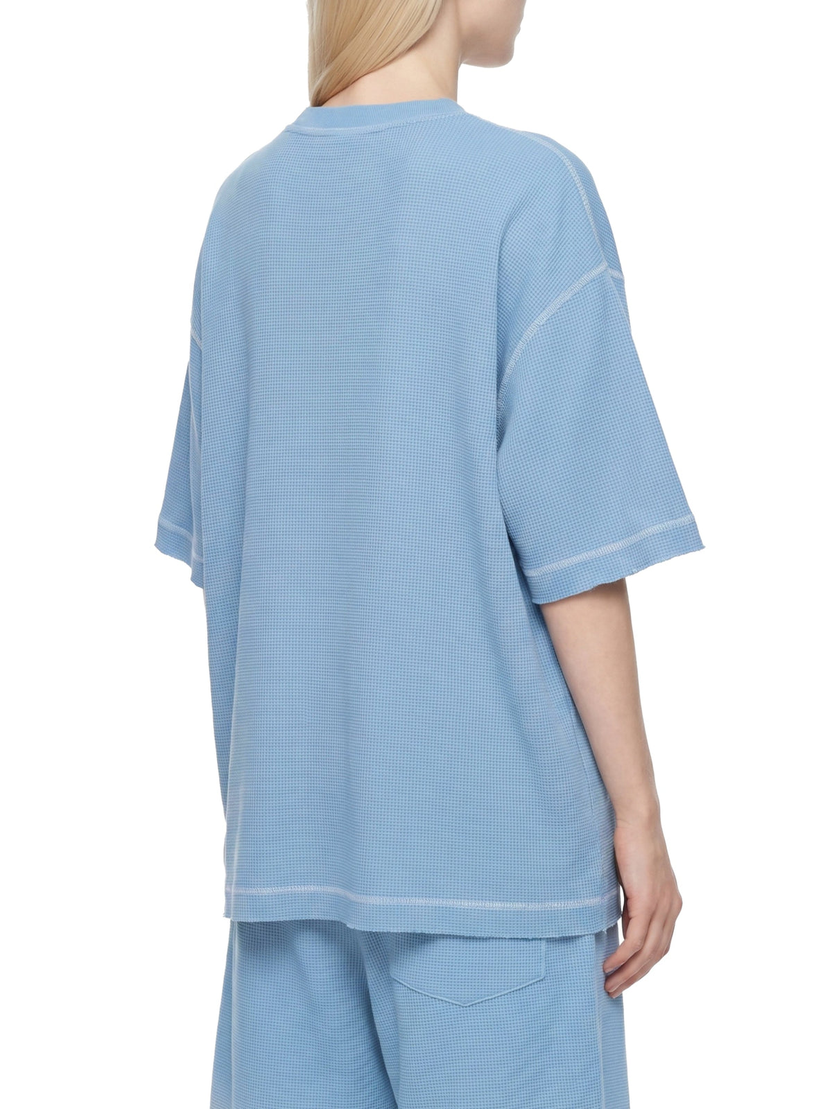 Unisex Sunfade Waffle Boxy T-Shirt