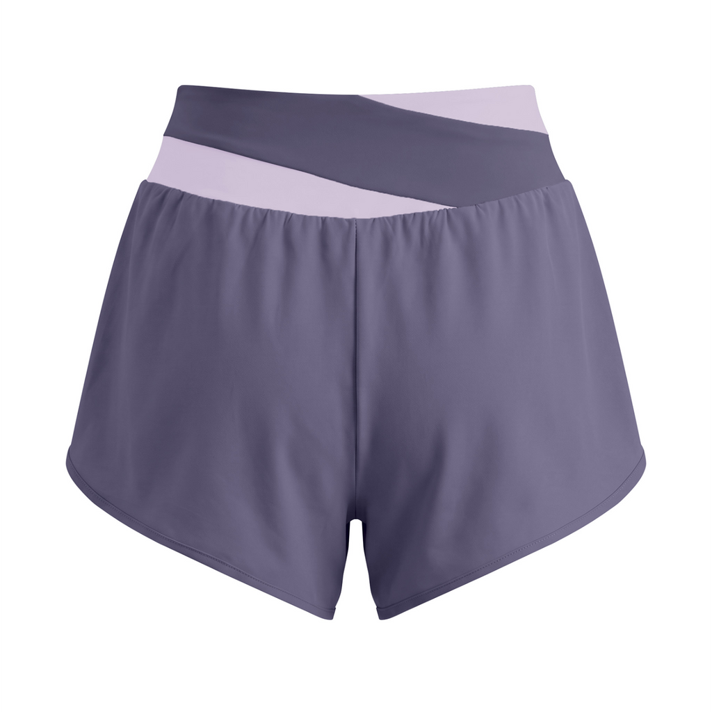 Off Script Women’s High-Rise Panelled Yoga Shorts