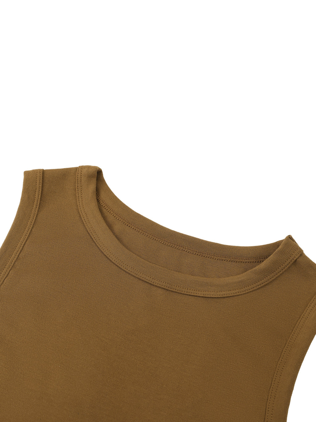 Women's Tight Crewneck Crop Tank Top