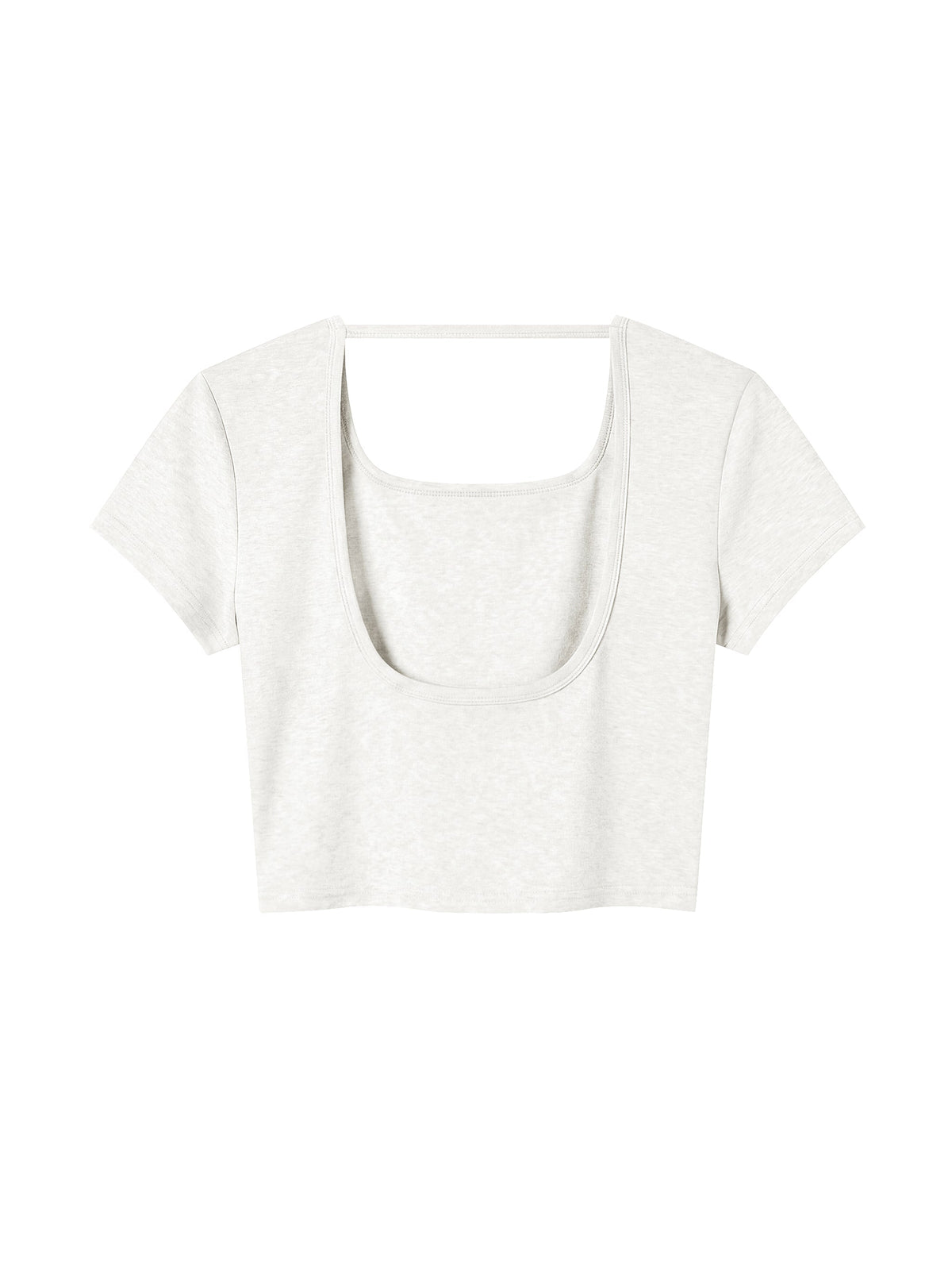 Women's Square Neck Crop T-Shirt
