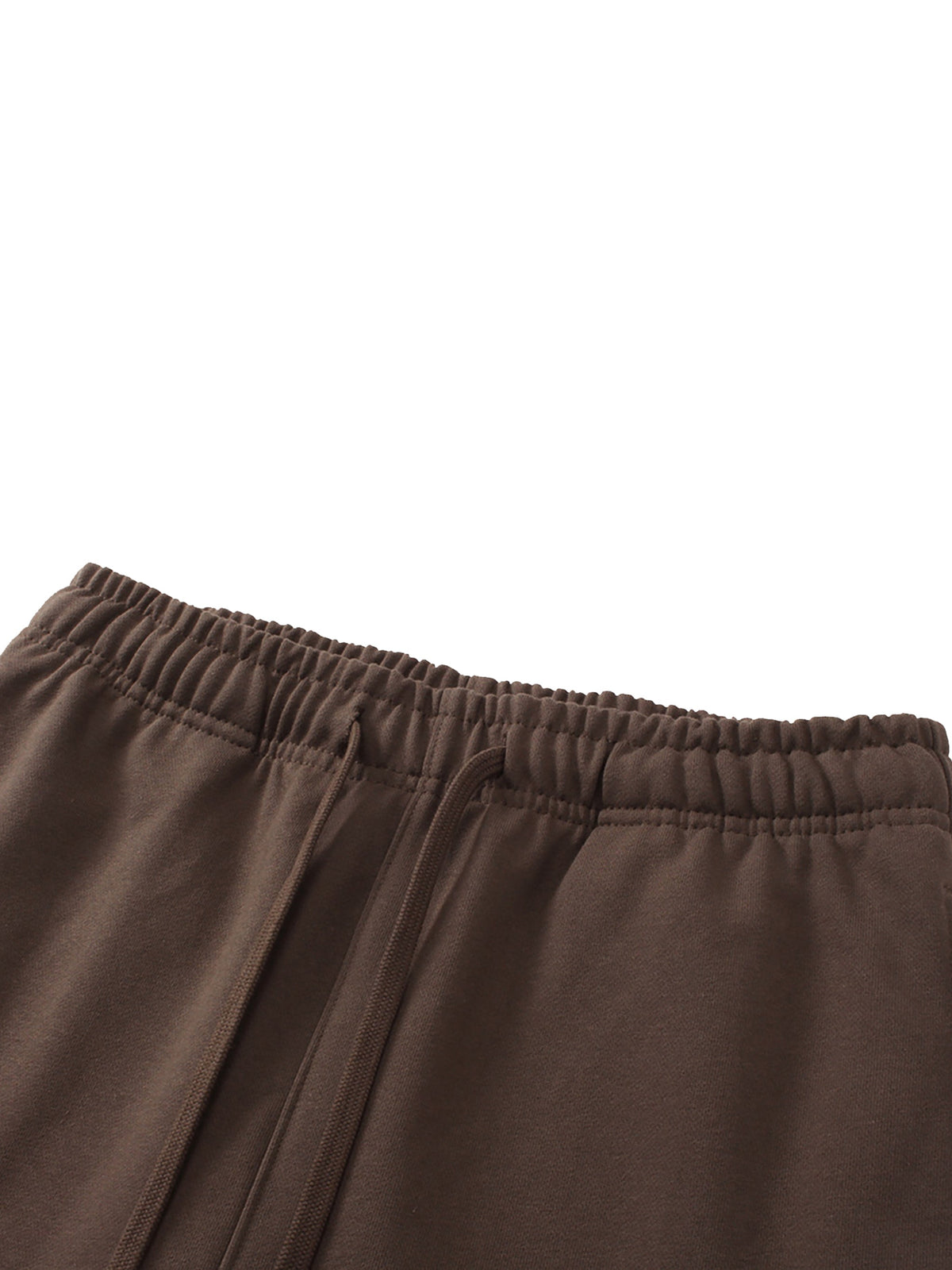 Solid Colour Straight-Leg Sweatpants