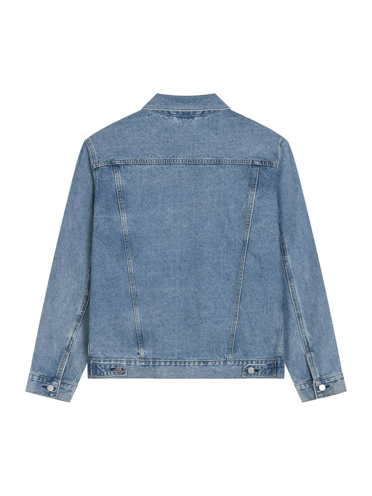 Unisex Vintage Wash Denim Jacket