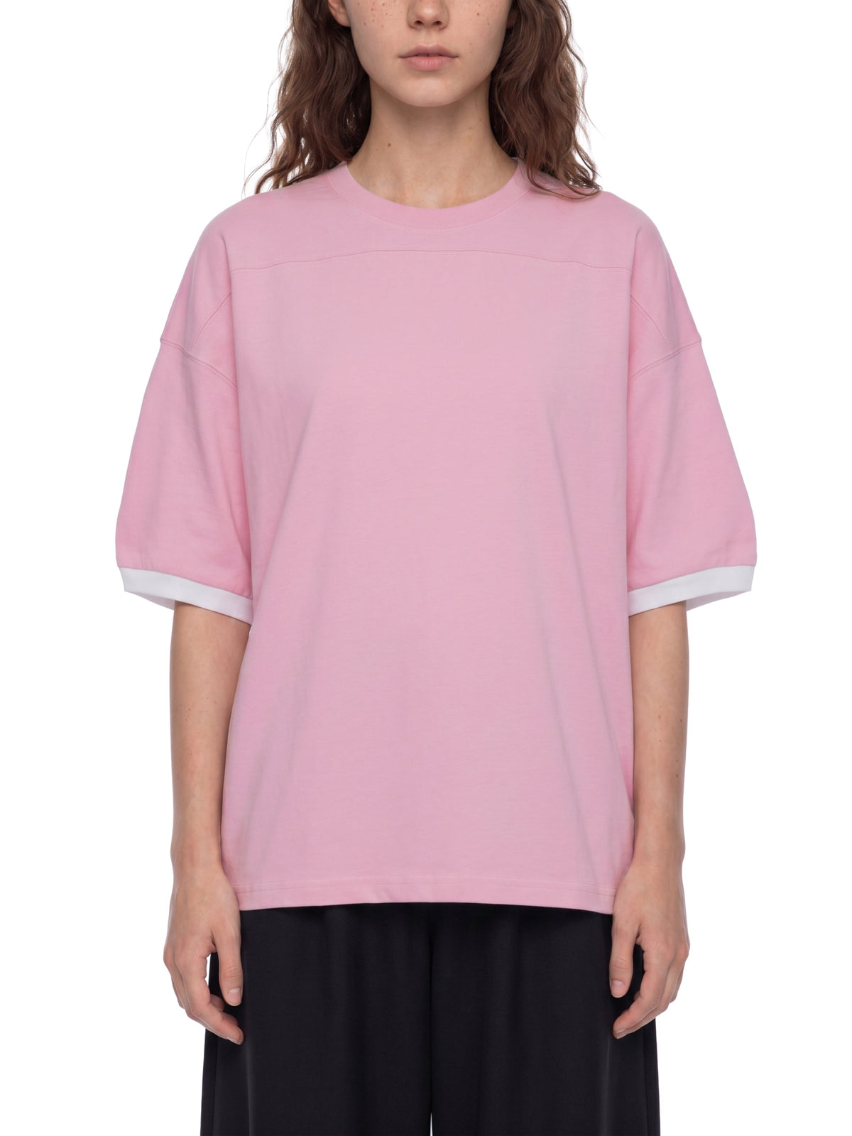 Unisex Colour Block Drop Shoulder T-Shirt