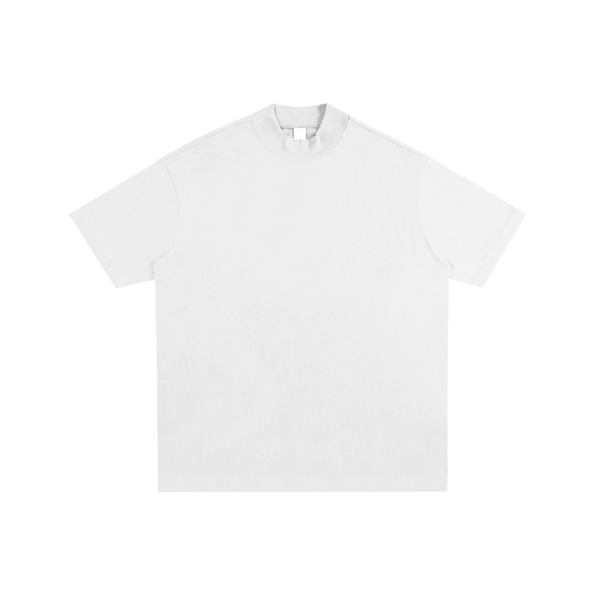 White Essential Cotton T-Shirt front product view