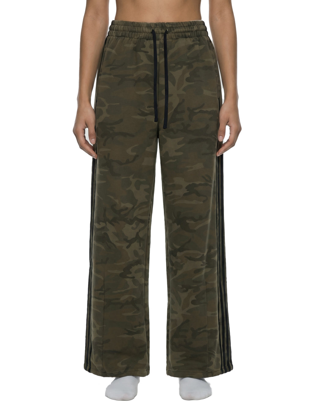 Unisex Camo Wide Leg Sweatpants