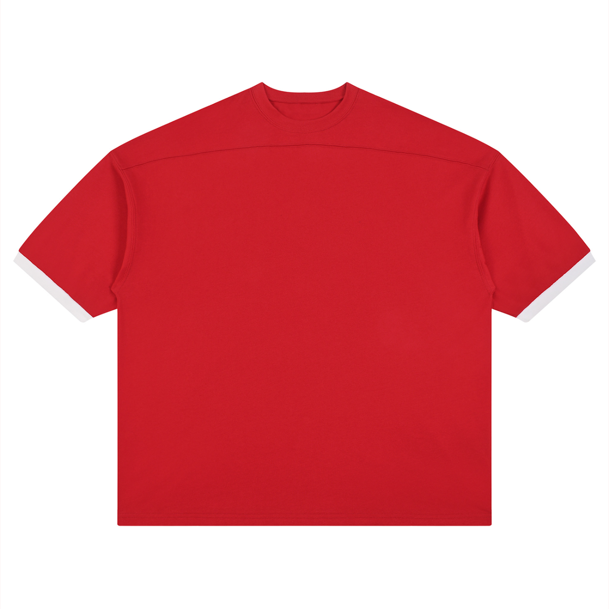 Unisex Colour Block Drop Shoulder T-Shirt