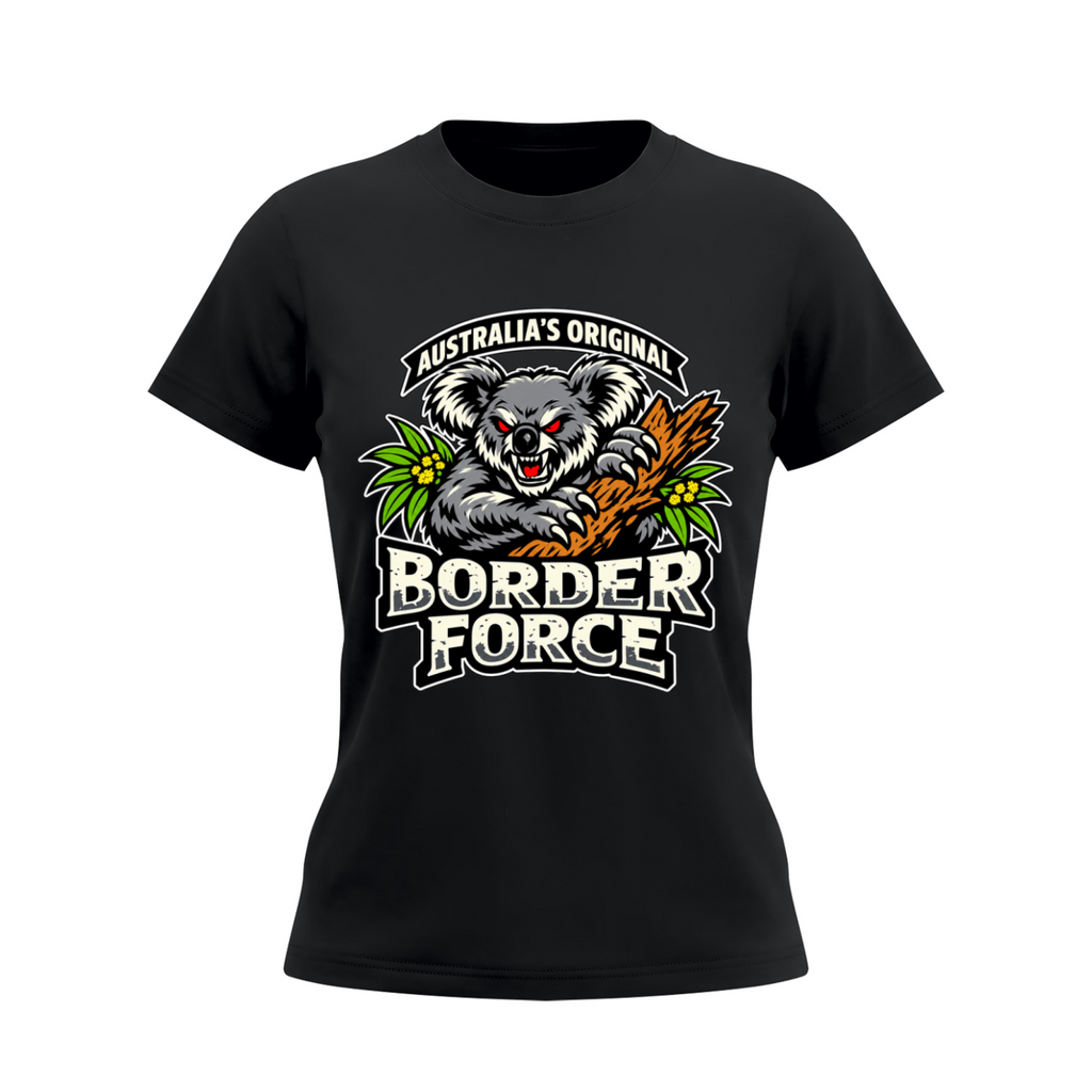 Drop Bear Women's Slim Fit Crewneck T-Shirt