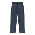 Snow Washed Contrast Tape Sweatpants