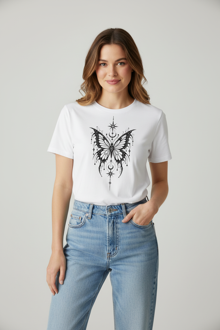 Celestial Butterfly Women’s Regular Fit T-Shirt V2 gallery view