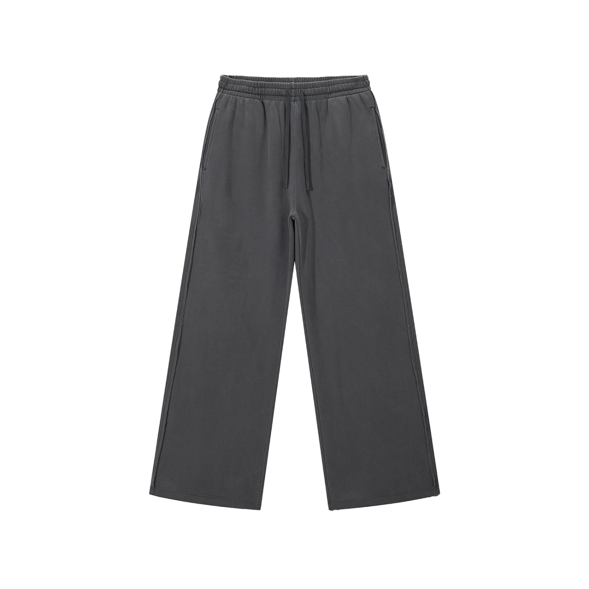 Snow-Washed Raw-Edge Sweatpants
