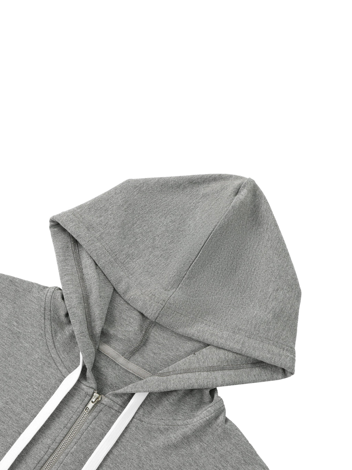 Women's Slim Cropped Full Zip Hoodie