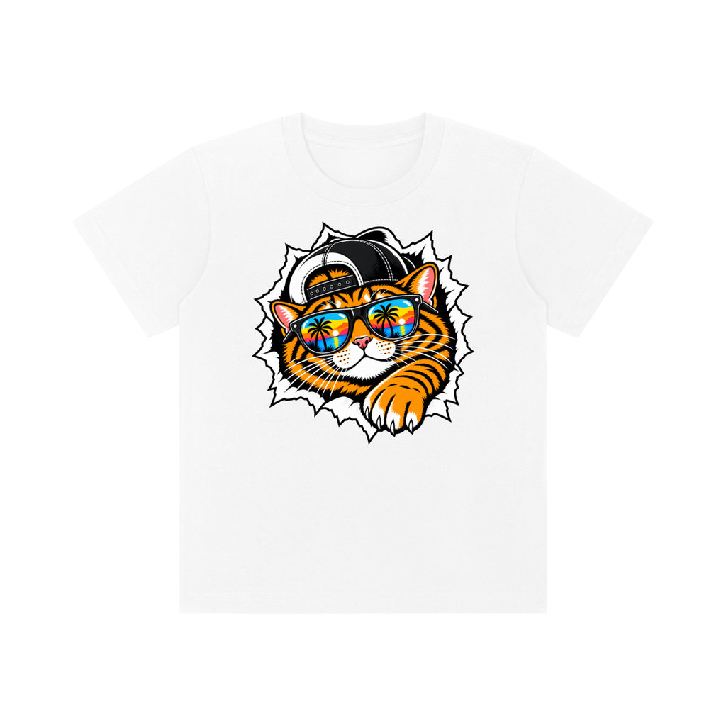 Cool Cat Kids' Crewneck Short-Sleeve T-Shirt