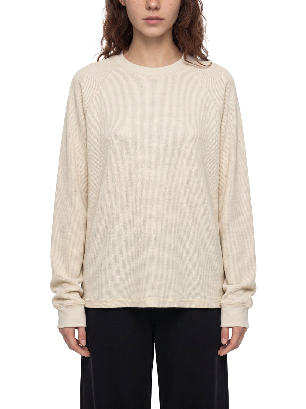 Unisex Vintage Wash Boxy Waffle T-Shirt