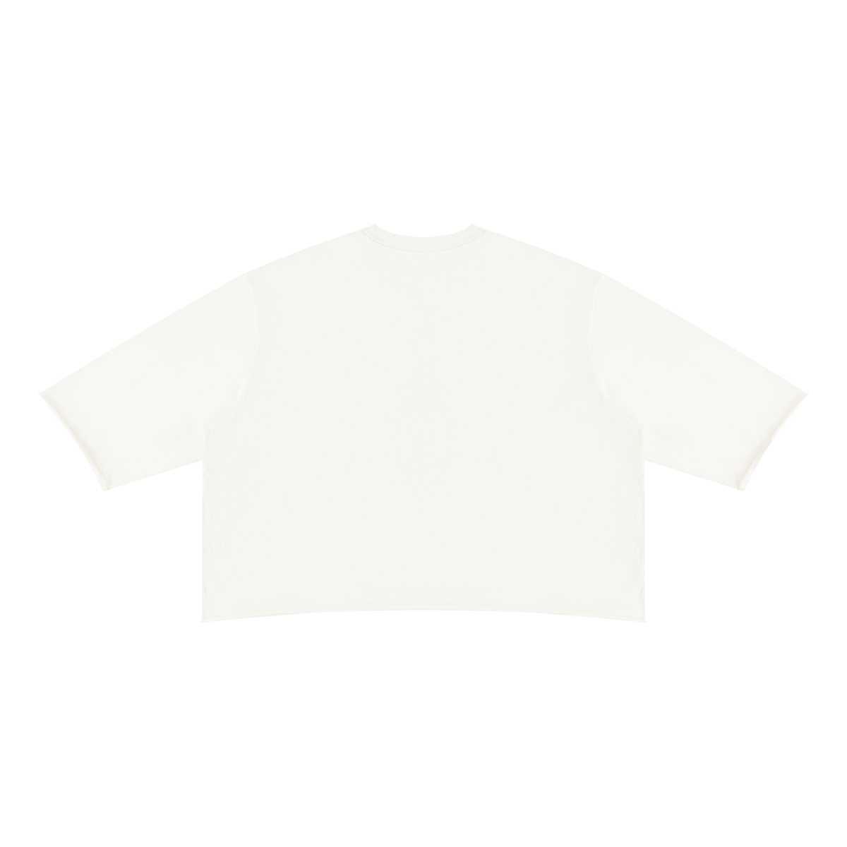 Unisex Mineral Wash Raw Hem Boxy T-Shirt