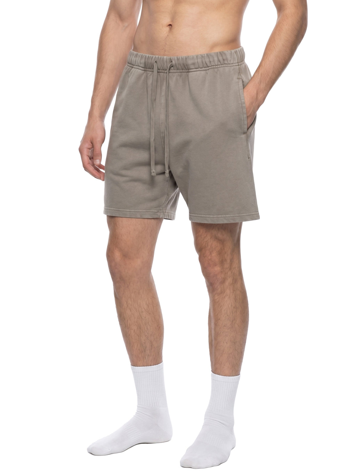 Unisex Vintage Wash Cotton Shorts